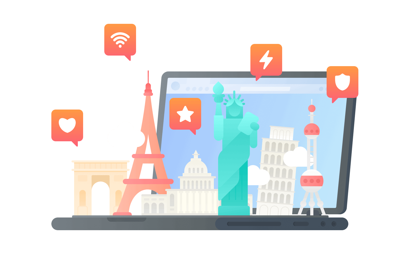 在圣马力诺连接到中国vpn - 通行中国